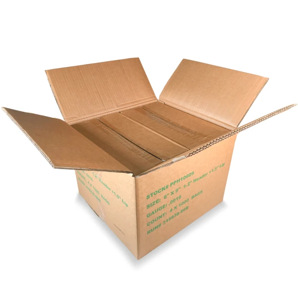 6 x 9 Retail Header Bag with Resealable Tape Master Case Master Case of 6 x 9 Retail Header Bag with Resealable Tape