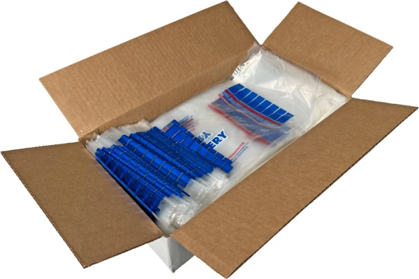 7.5 x 16 + 3 Celery Bags Case 7.5 x 16 + 3 1 Mil Vegetable Bags for Celery Case