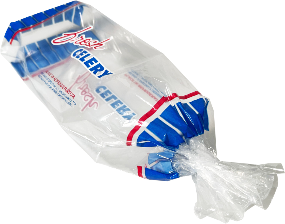 7.5 x 16 + 3 1 Mil Vegetable Bags for Celery top