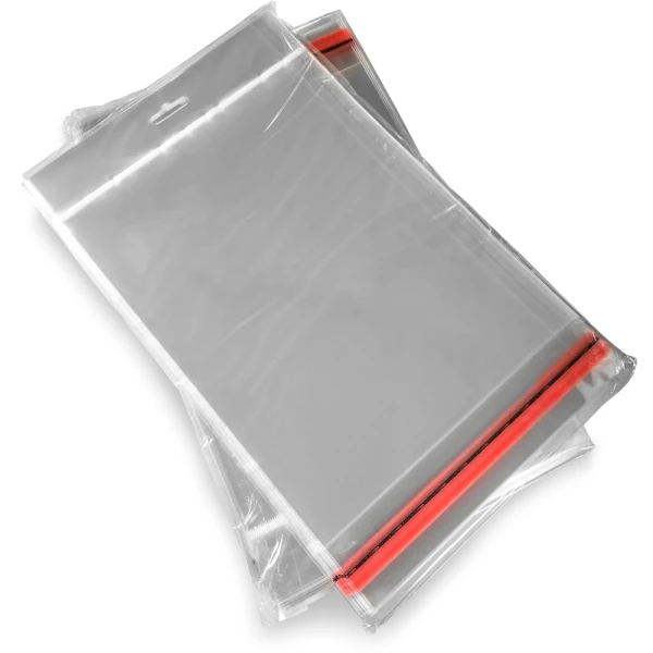 8 x 10 Retail Header Bag with Resealable Tape Innerpacks Innerpacks of 8 x 10 Retail Header Bag with Resealable Tape