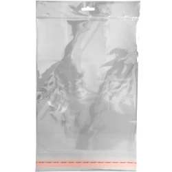 9" x 12" Header Bag with Resealable Tape