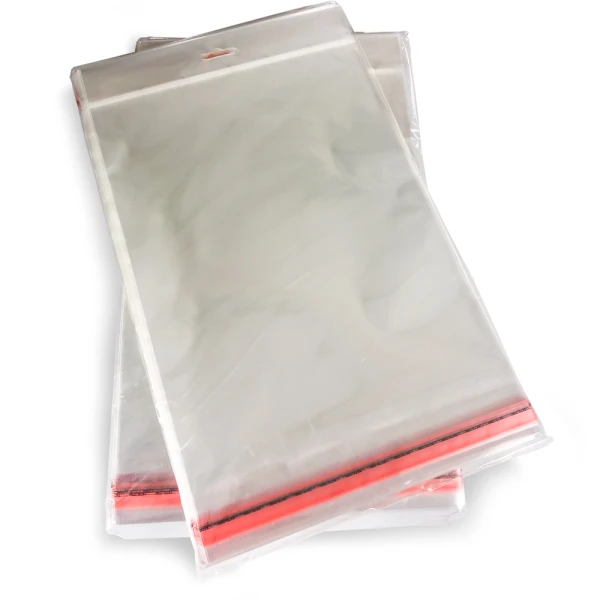 9 x 12 Retail Header Bag with Resealable Tape Innerpack Innerpacks of 9 x 12 Retail Header Bag with Resealable Tape