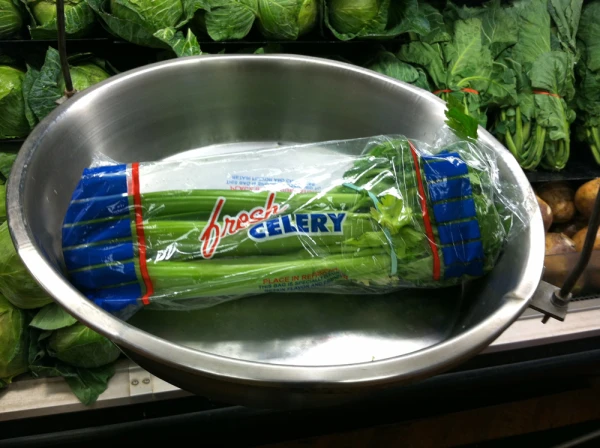 7.5 x 16 Printed Celery Bags 7.5 x 16 + 3 1 Mil Vegetable Bags for Celery