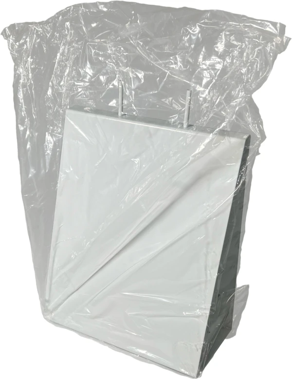 Saddle Pack Deli Bag Dispenser Packaged in Protective Plastic Bag