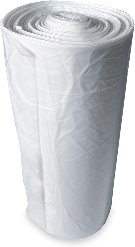 Disposable Bun Rack Covers 52 x 83 - 15 mic. Roll Coreless Roll of Bread Rack Covers 52 x 80 - .6 mil. - 409RC80