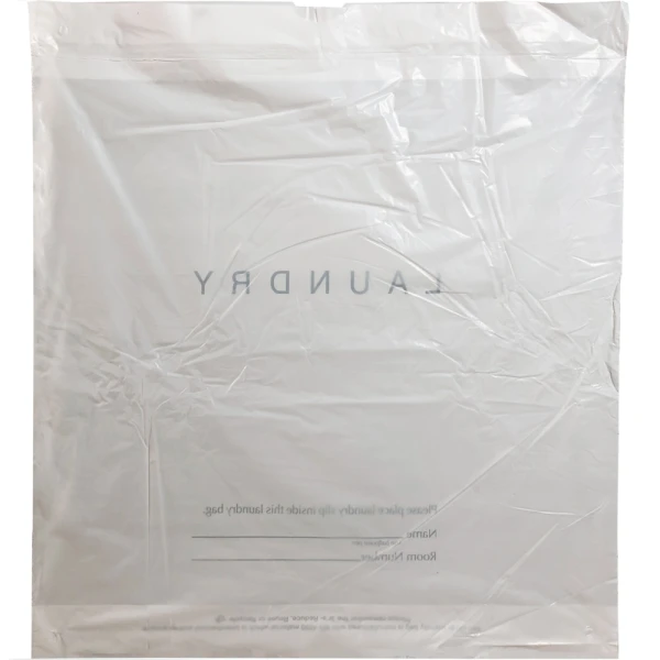 100 Pack of Drawstring Plastic Laundry Bags 100 Pack of Drawstring Plastic Laundry Bags