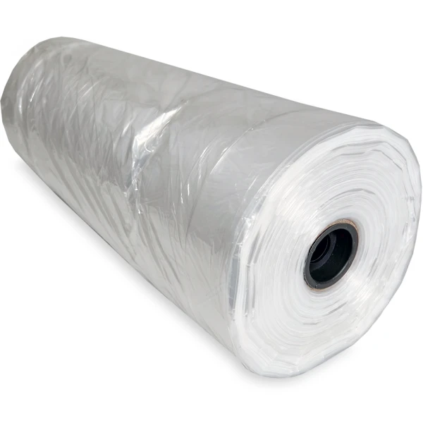 21 x 4 x 38 Clear Dry Cleaning Bags Roll Rolls of 21x4x38 .5 Mil Clear Plastic Garment Bags and Dry Cleaning Bags on Rolls for Slacks and Shirts