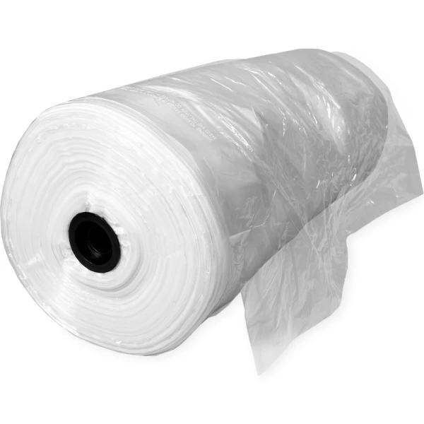 21 x 4 x 72 .5 Mil Clear Dry Cleaning Bags on Roll Roll of 21 x 4 x 72 .5 Mil Clear Dry Cleaning Bags