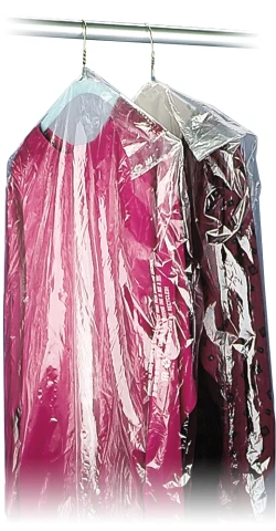 21" x 4" x 54" Clear Dry Cleaning Bags