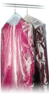 21x4x72 .5 Mil Clear Plastic Garment Bags and Dry Cleaning Bags on Rolls for Gowns