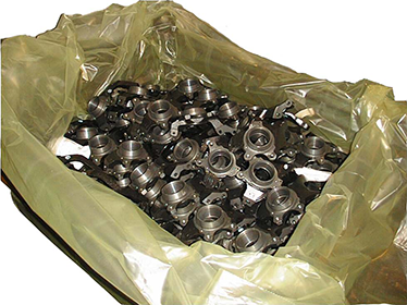 Gusseted Poly Bags with Vapor Corrosion Inhibitor