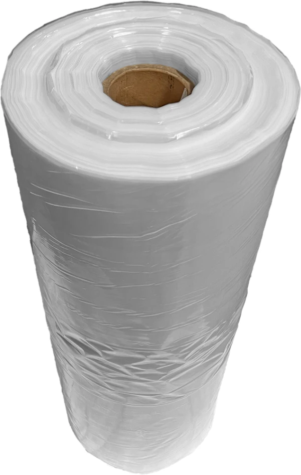 27 x 21 x 48 1.5 mil Gusseted Poly Bags on Roll Clear 27x21x48 1.5mil Gusseted Poly Bags on Roll
