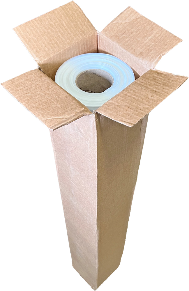 48 x 36 x 72 .0015 Gusseted Poly Bag on Roll Case