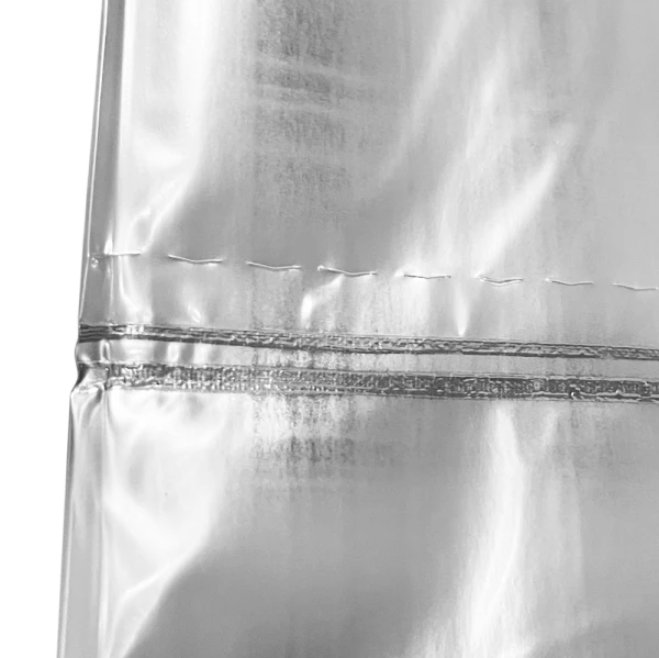27 x 21 x 48 1.5 mil Gusseted Poly Bags on Roll Perforation Clear 27x21x48 1.5mil Gusseted Poly Bags on Roll Perforation