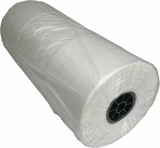 Clear 10x8x24 1mil Gusseted Poly Bags on Roll