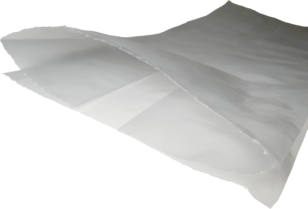 14x13.5x27 1.5mil Gusseted Poly Bags on Roll Gusset