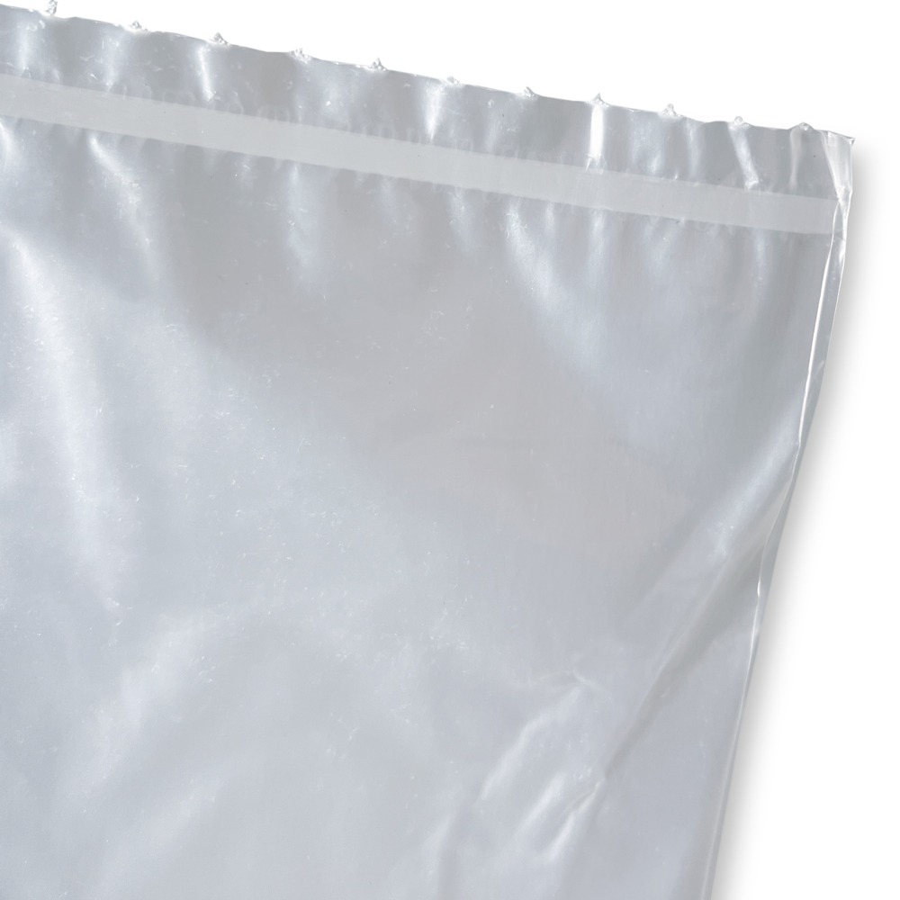 Bottom Seal and Perforation of 16 x 14 x 30 .002 Gusseted Poly Bag on Roll