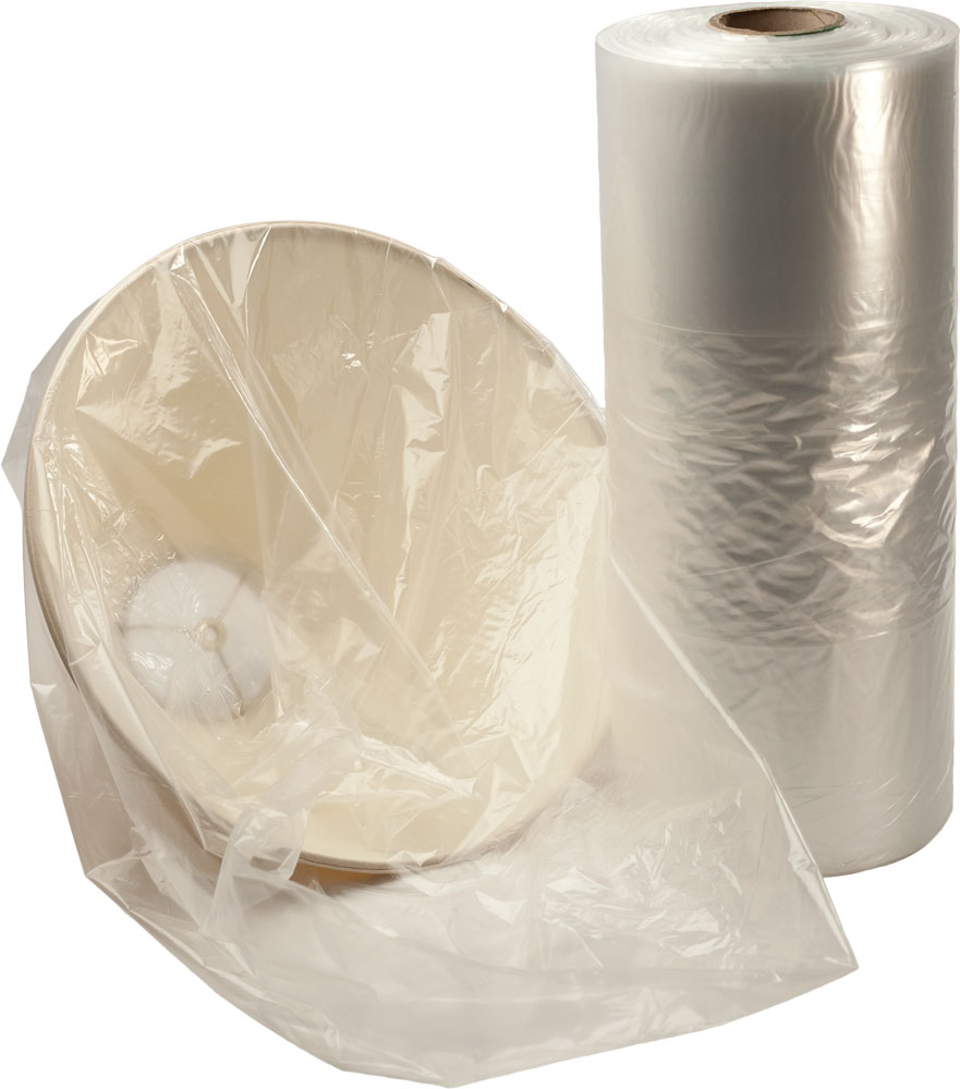 30x26x60 2mil Gusseted Poly Bags on Roll