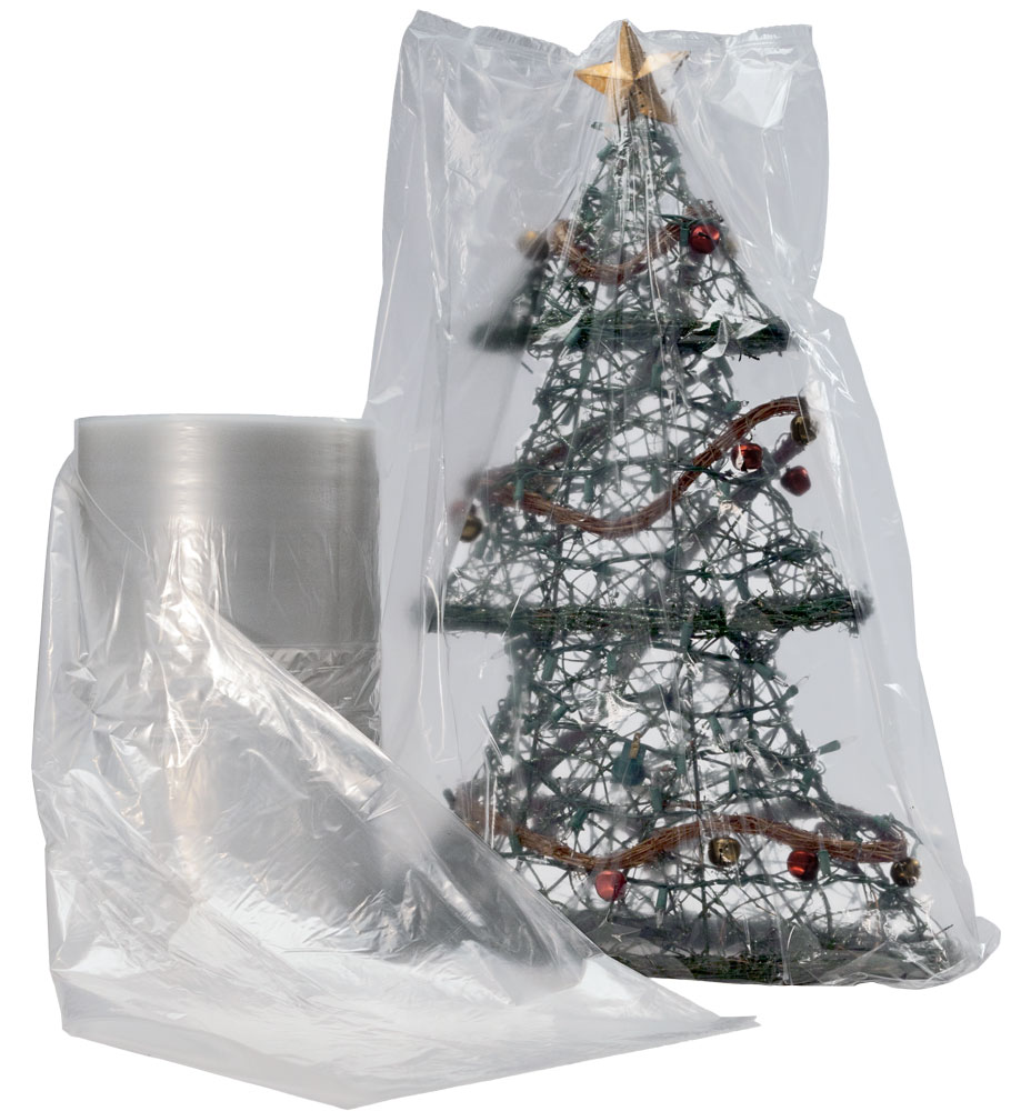 44x36x108 1.5mil Gusseted Poly Bags on Roll