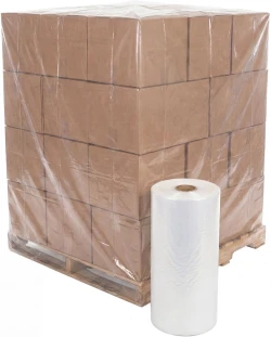 44" x 36" x 108" 4 Mil Gusseted Poly Bags on Roll