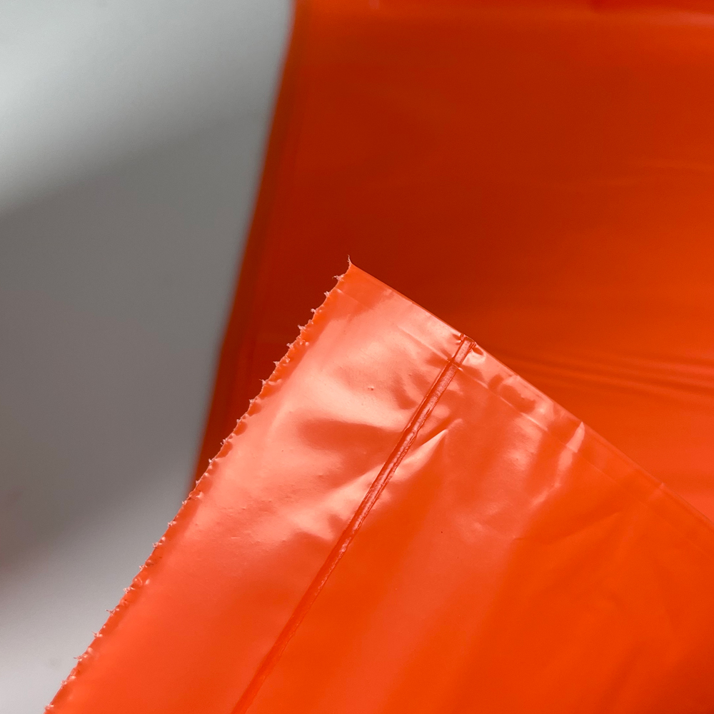 56 Gallon Orange Heavy Duty Trash Bags 2 Mil