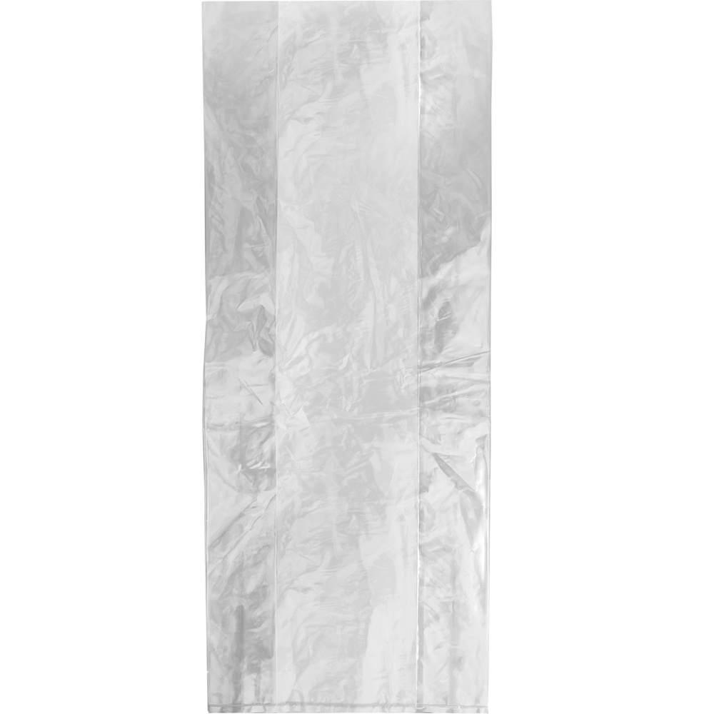 Physical 6 x 3 x 15 1 Mil Gusseted Poly Bag