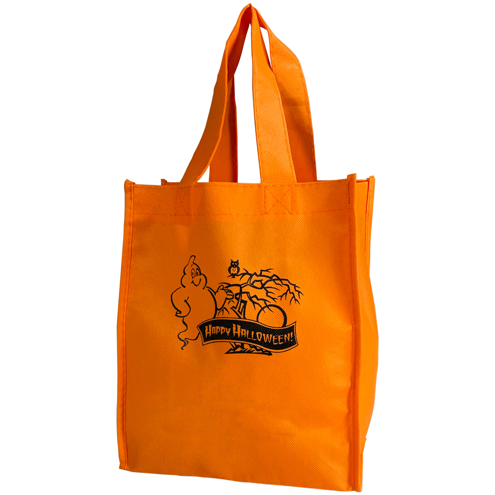 8x4x10+4 Non-Woven Tote for Halloween