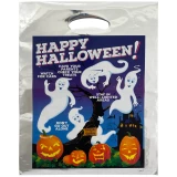 Happy Halloween - silver bag