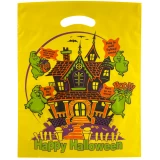 safety yellow halloween bag