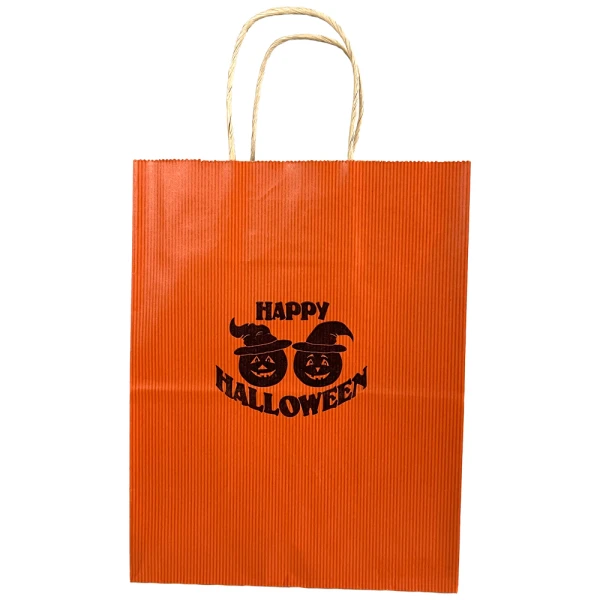 Kraft Paper Halloween Bag Front Halloween Bag Front