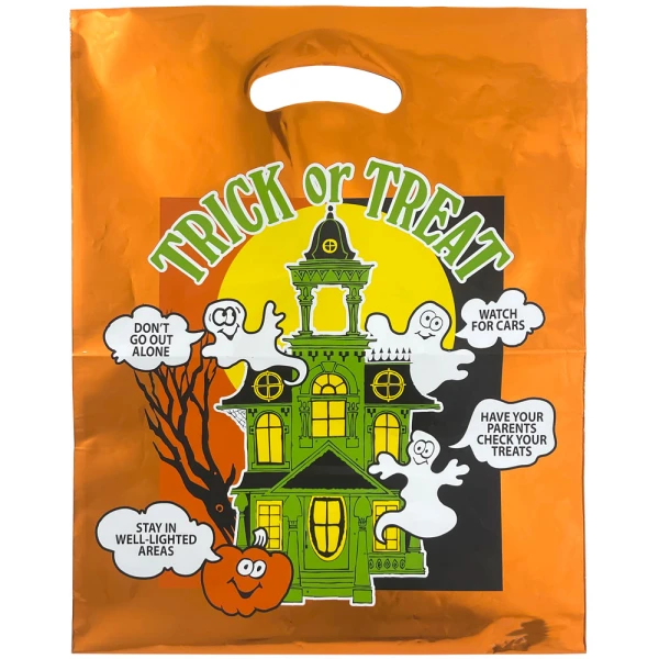 Haunted House Halloween Bag Haunted House safety bag