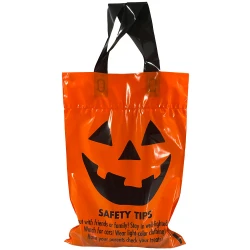 10" x 15" 2.5 mil Soft Loop Handle Halloween Bags