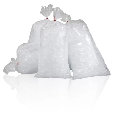  Heavy Duty Clear Plastic Ice Bags