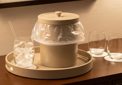 Ice Bucket Liner in an Ice Bucket