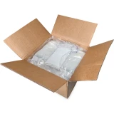 Case of 10 lb Ice Bags Plain Top On Wicket PURE ICE