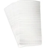 Sheets of Twist Ties for 10 lb Ice Bags Plain Top On Wicket PURE ICE
