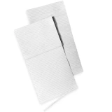 10 lb Ice Bags PURE ICE - 500/Case Sheets of Twist Ties