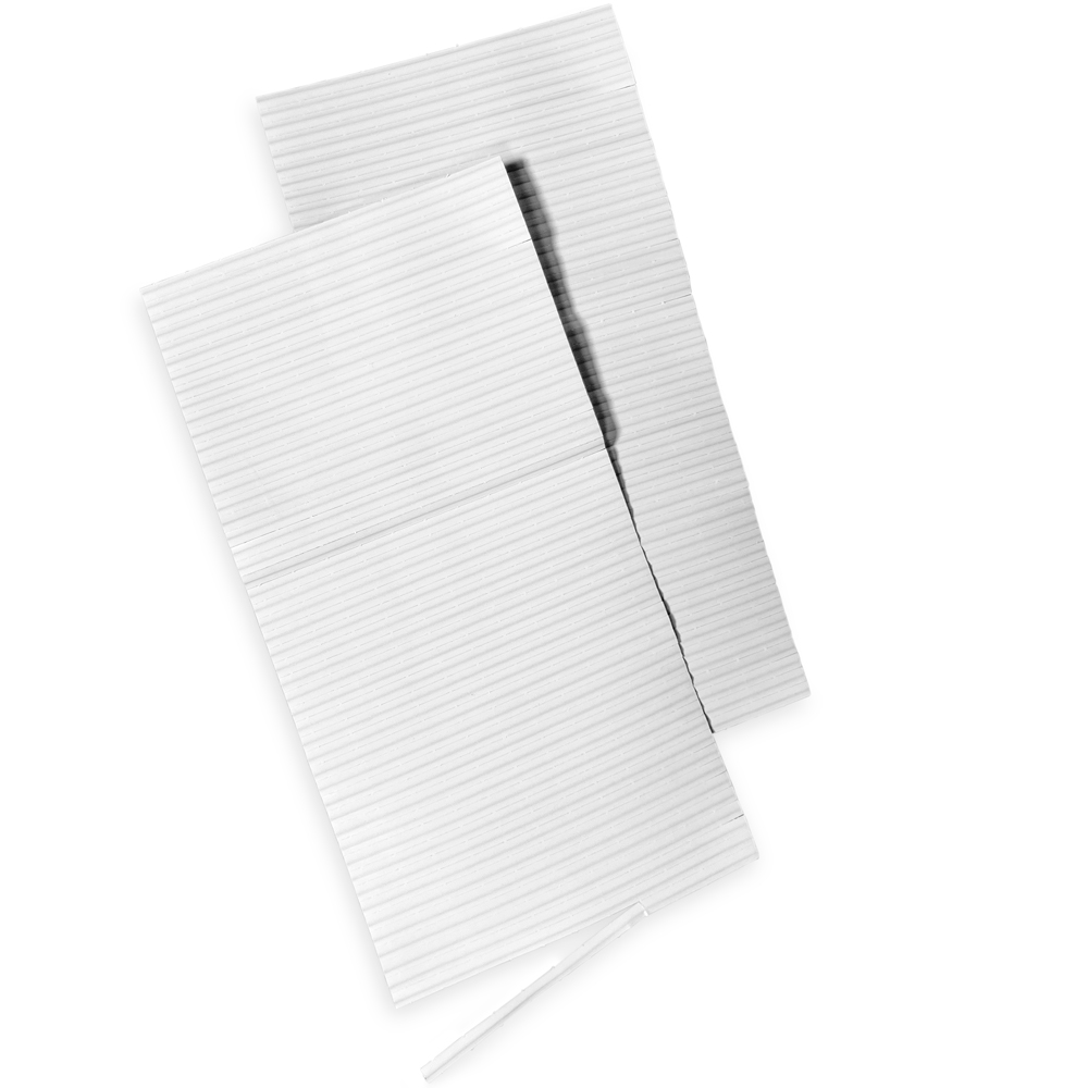 10 lb Ice Bags PURE ICE - 500/Case Sheets of Twist Ties