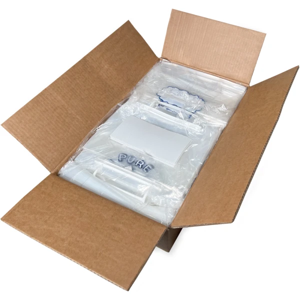 10 lb Plastic Wicket Ice Bags PURE ICE Case Case of 10 lb Ice Bags with Plastic Wicket PURE ICE
