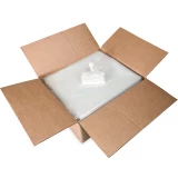 Case of 20 lb Heavy Duty Ice Bags with Twist Ties - 13.5 x 28