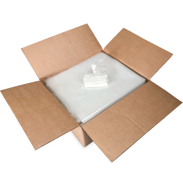 20 lb Heavy Duty Ice Bags with Twist Ties - 13.5 x 28 Case Case of 20 lb Heavy Duty Ice Bags with Twist Ties - 13.5 x 28