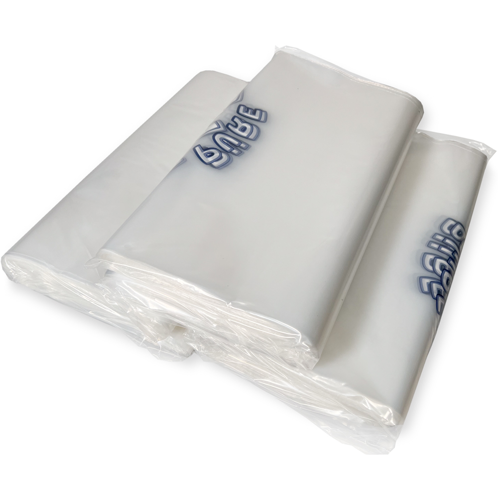 Innerpacks of 20 Pound Plain Top PURE ICE ice bags - Polar Bear