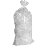 50 lb heavy duty clear ice bags