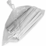 Flat 50 lb Heavy Duty Ice Bags - 18 x 36 Twist Ties in Bag