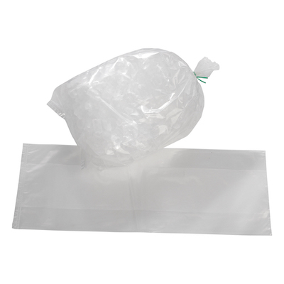 Heavy clear plastic shop bags