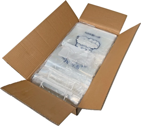 8 lb Plastic Wicket Ice Bags PURE ICE Case 8 lb Ice Bags with Plastic Wicket PURE ICE Case