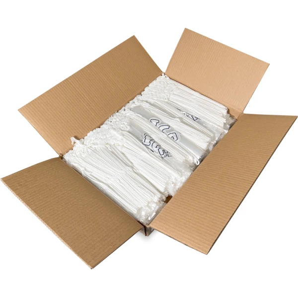 8 lb "Crystal Ice" Drawstring Ice Bag Case Case of 8 lb. "Crystal Ice" Drawstring Ice Bags