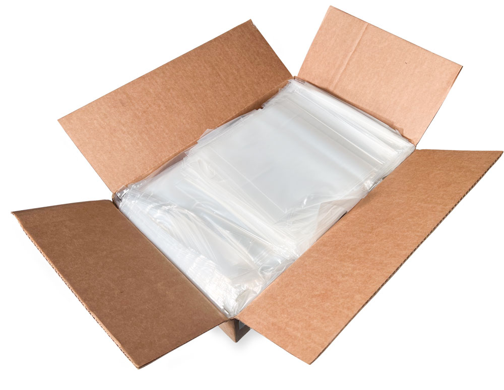 Case of 8LB Heavy Duty Ice Bags with Twist Ties 10 x 20