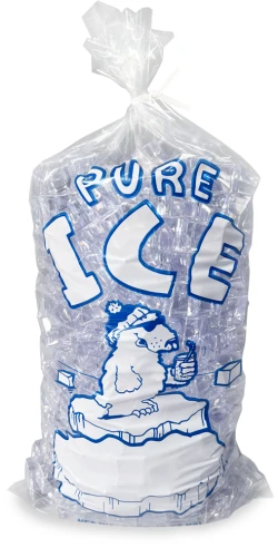 8 lb Ice Bags "PURE ICE"