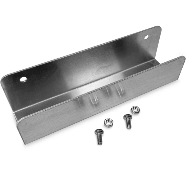 8lb - 10 lbs. Ice Bagger Dispenser Bracket with Nuts and Bolts 8-10# Ice Bagger Bracket with Nuts and Bolts